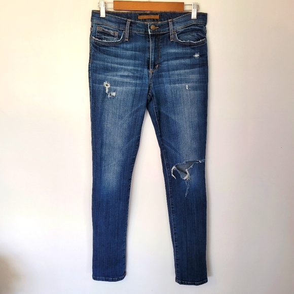 Joe's Jeans Denim - Joes Jeans | Vintage Reserve 1971 "The Skinny" In Gerri Wash Distressed Jeans